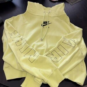 Nike Yellow Hoodie Sweatshirt
